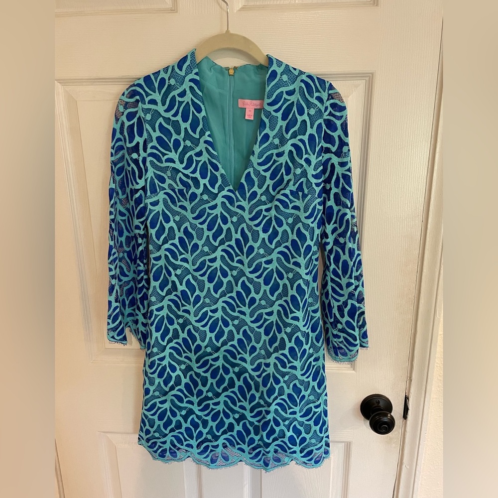 Lilly Pulitzer 3/4 Sleeve Shift Dress